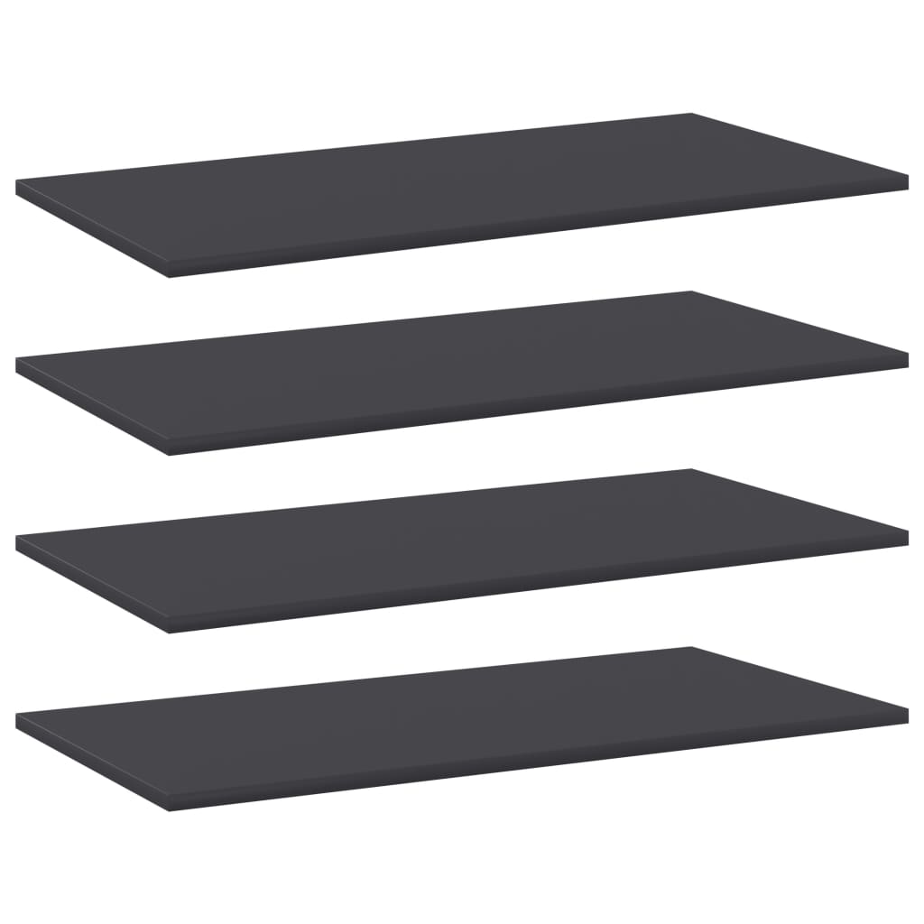 Hyllplan 8 St 80X10X1,5 Cm Konstruerat Trä