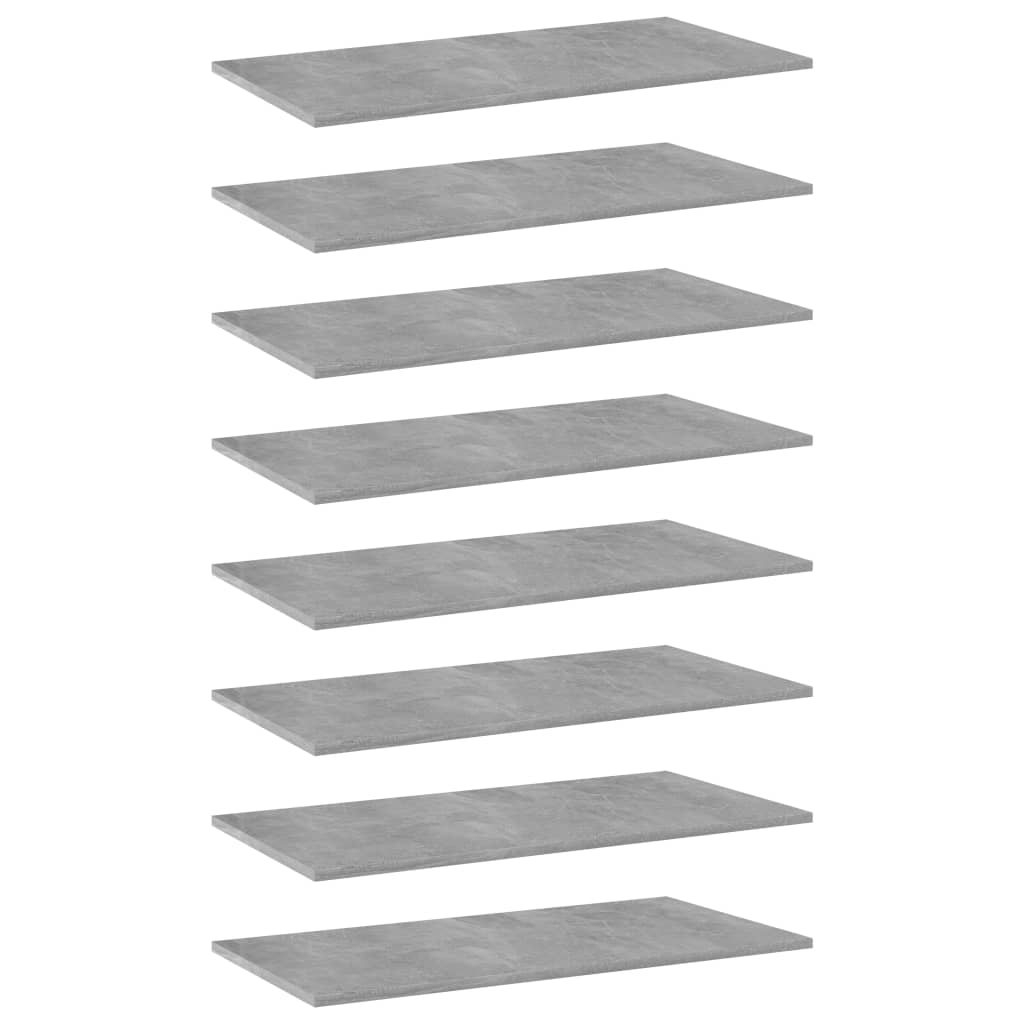 Hyllplan 8 St 80X10X1,5 Cm Konstruerat Trä