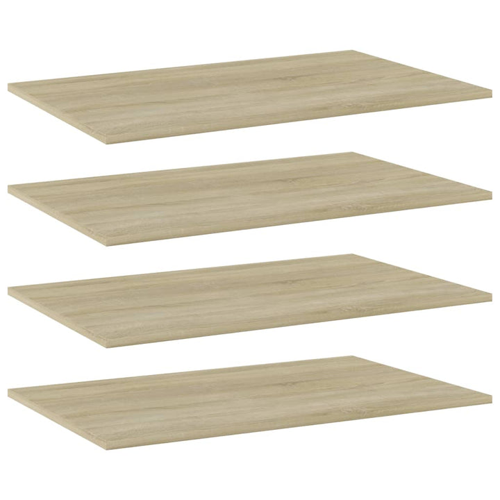 Hyllplan 8 St 80X10X1,5 Cm Konstruerat Trä