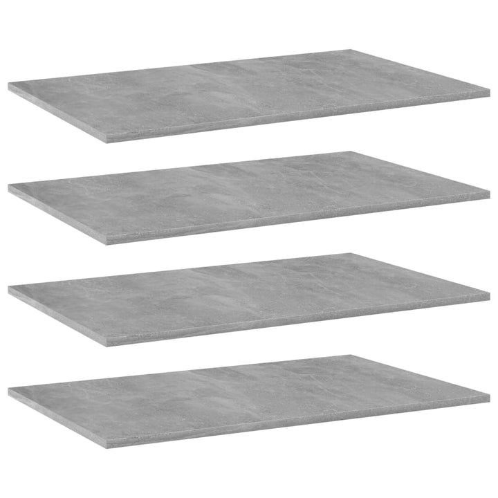 Vägghyllor 4 St 40X20X1,5 Cm Konstruerat Trä