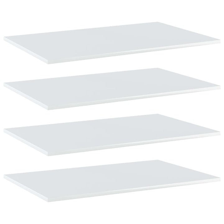 Vägghyllor 4 St 40X20X1,5 Cm Konstruerat Trä