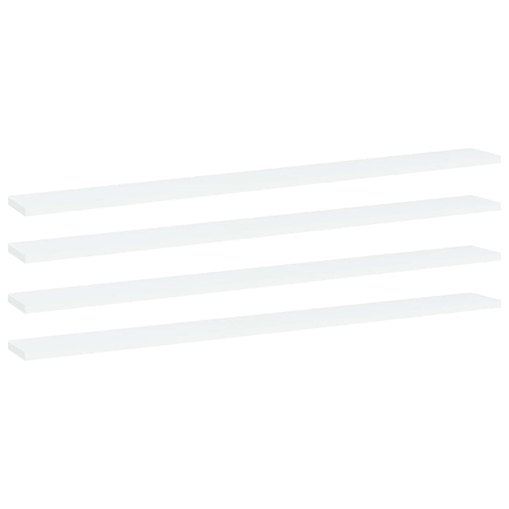 Vägghyllor 4 St 40X20X1,5 Cm Konstruerat Trä