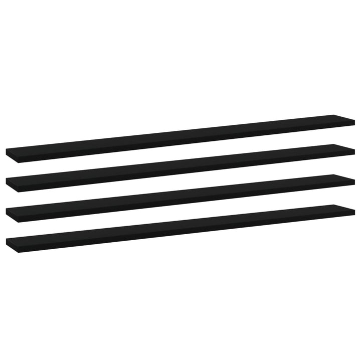 Vägghyllor 4 St 40X20X1,5 Cm Konstruerat Trä