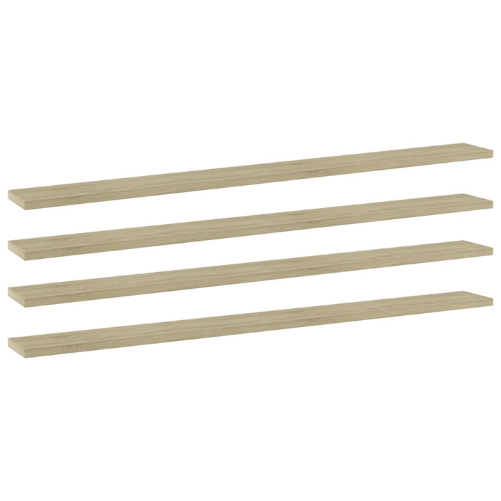 Vägghyllor 4 St 40X20X1,5 Cm Konstruerat Trä