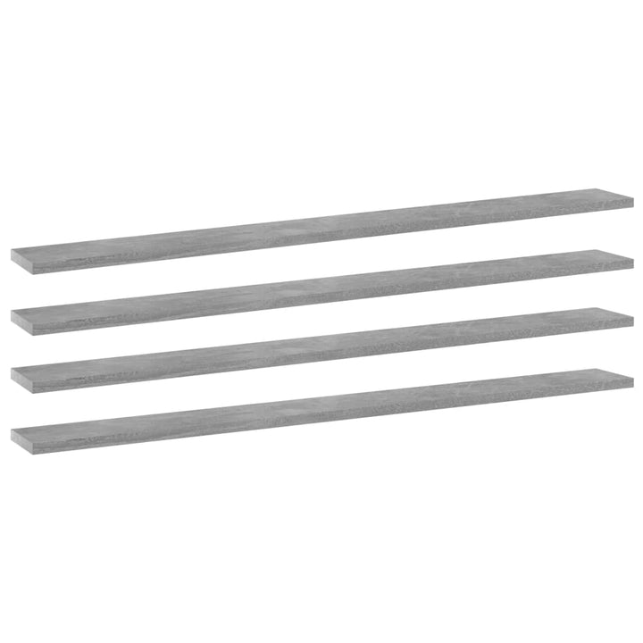 Vägghyllor 4 St 40X20X1,5 Cm Konstruerat Trä