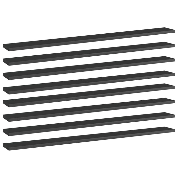 Vägghyllor 4 St 40X20X1,5 Cm Konstruerat Trä