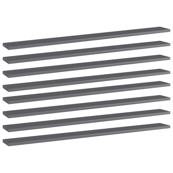 Vägghyllor 4 St 40X20X1,5 Cm Konstruerat Trä