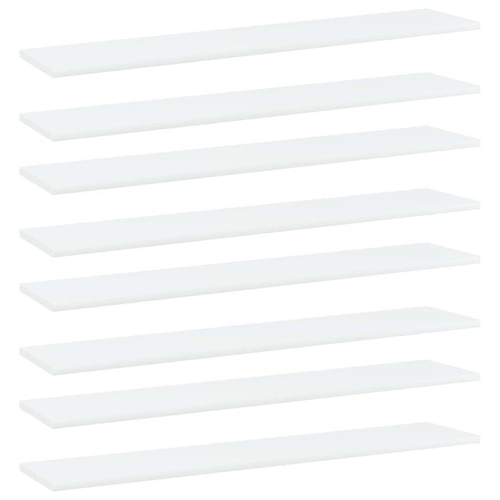 Hyllplan 8 St 80X10X1,5 Cm Konstruerat Trä