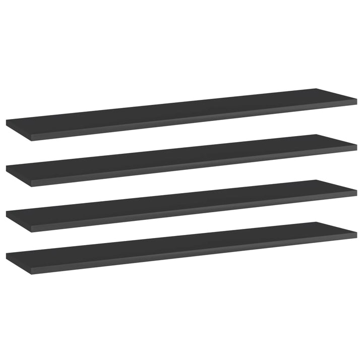 Vägghyllor 4 St 40X20X1,5 Cm Konstruerat Trä