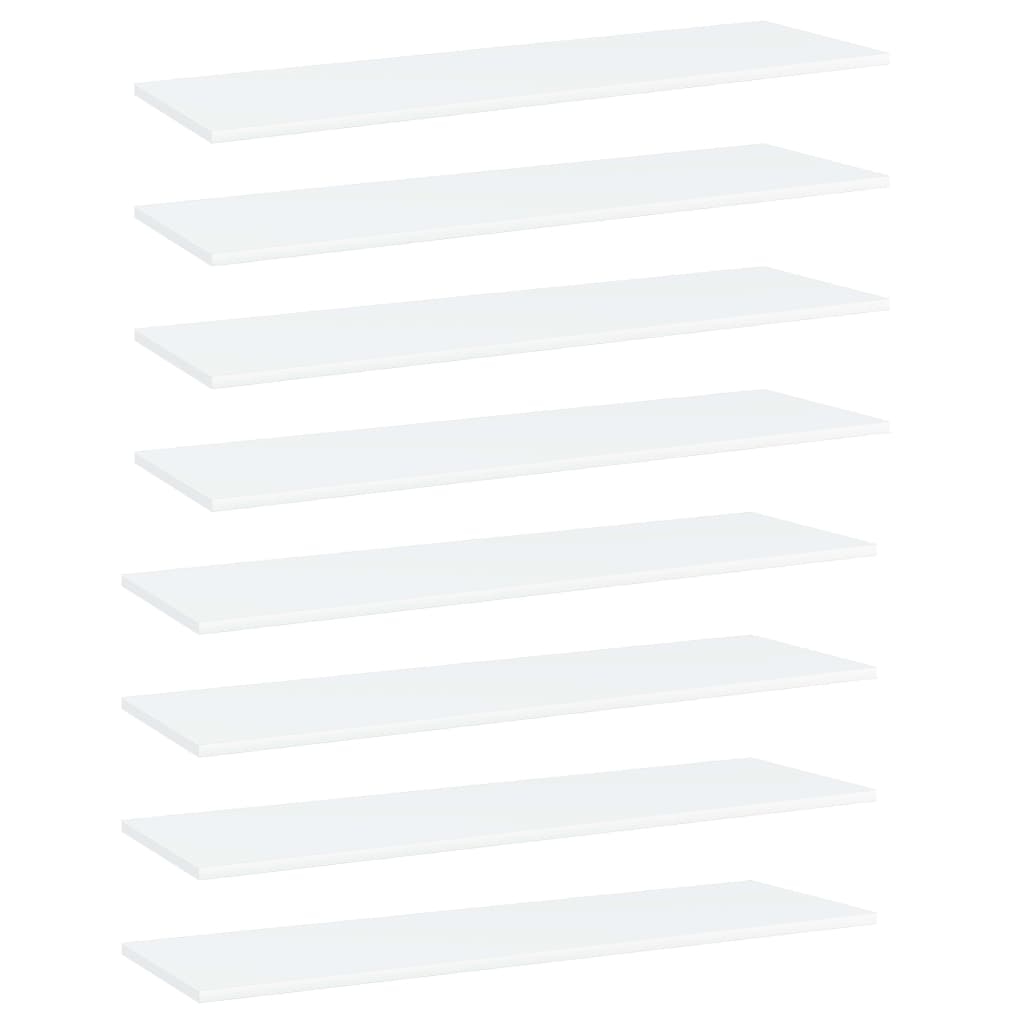 Hyllplan 8 St 80X10X1,5 Cm Konstruerat Trä