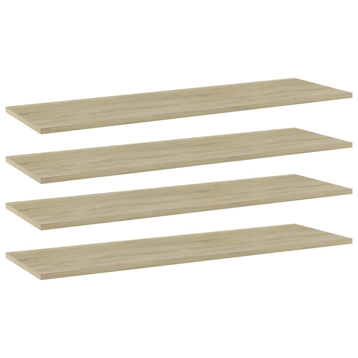 Vägghyllor 4 St 40X20X1,5 Cm Konstruerat Trä