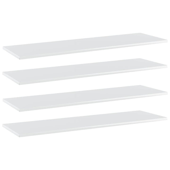 Vägghyllor 4 St 40X20X1,5 Cm Konstruerat Trä