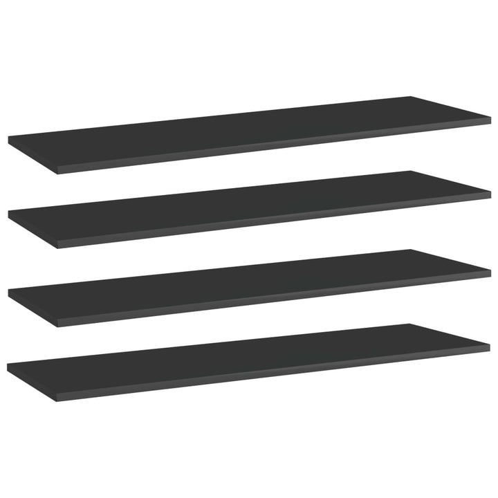 Vägghyllor 4 St 40X20X1,5 Cm Konstruerat Trä