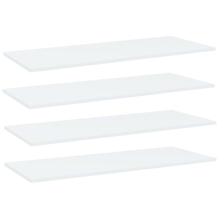 Vägghyllor 4 St 40X20X1,5 Cm Konstruerat Trä