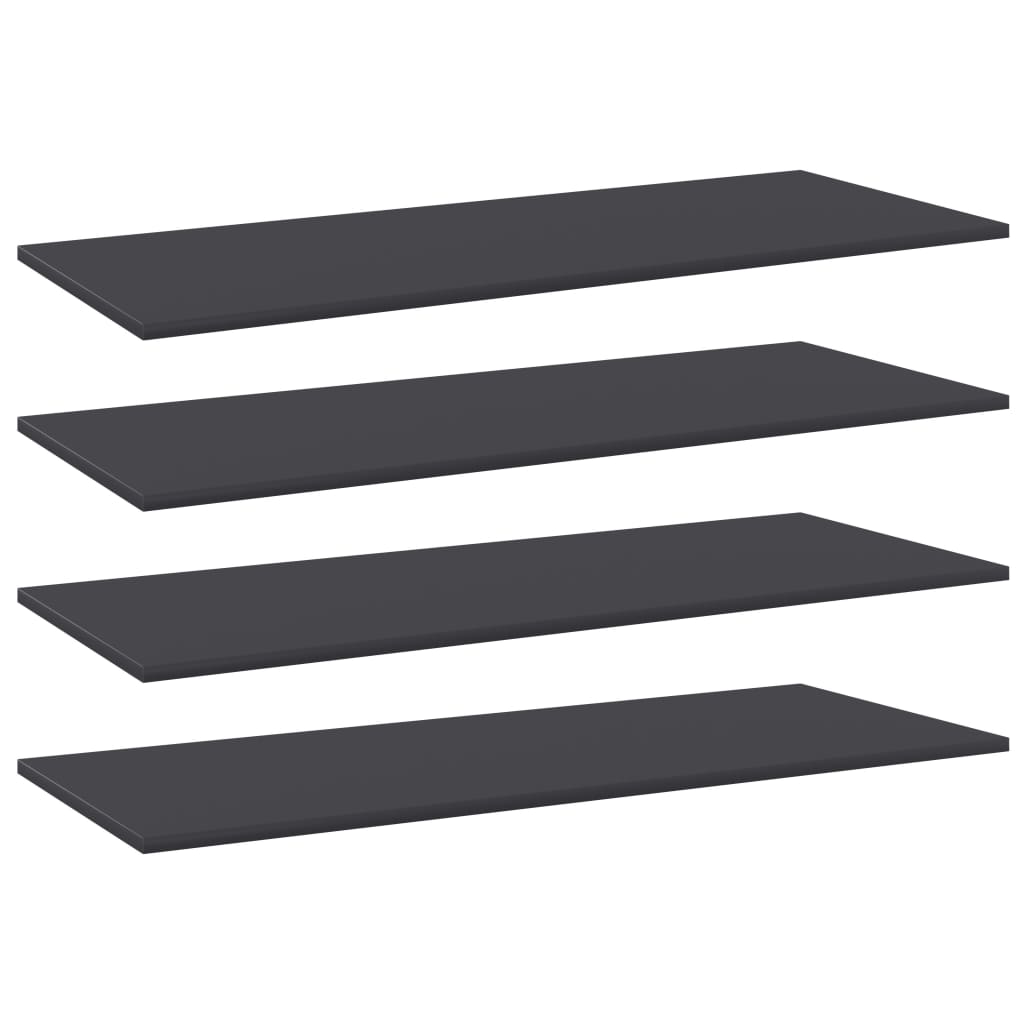 Hyllplan 8 St 80X10X1,5 Cm Konstruerat Trä