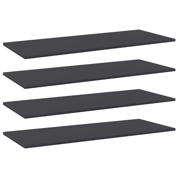 Hyllplan 8 St 80X10X1,5 Cm Konstruerat Trä