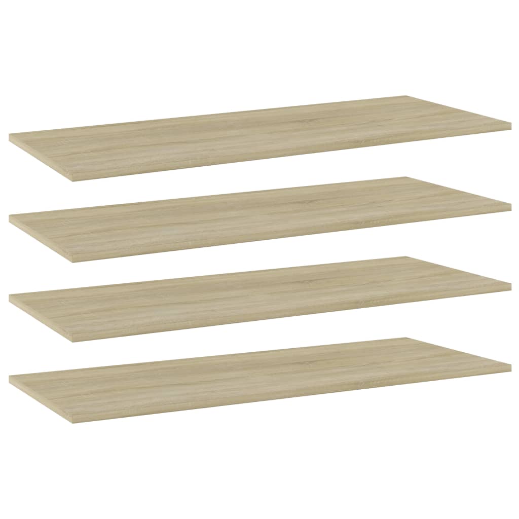 Hyllplan 8 St 80X10X1,5 Cm Konstruerat Trä