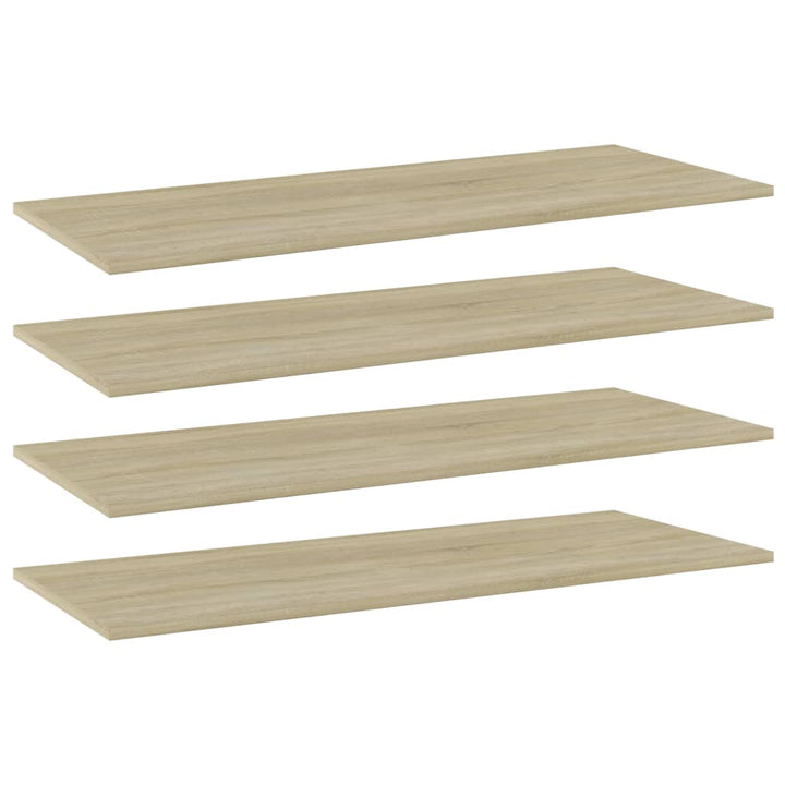 Hyllplan 8 St 80X10X1,5 Cm Konstruerat Trä