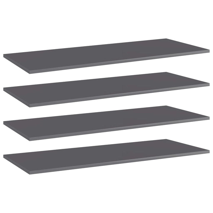 Hyllplan 8 St 80X10X1,5 Cm Konstruerat Trä