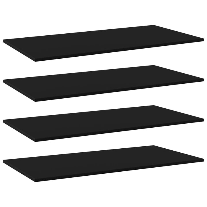 Vägghyllor 4 St 40X20X1,5 Cm Konstruerat Trä