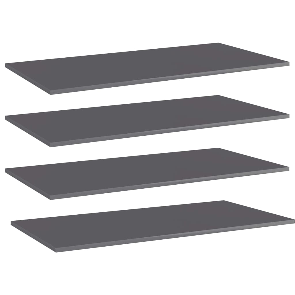 Hyllplan 8 St 80X10X1,5 Cm Konstruerat Trä