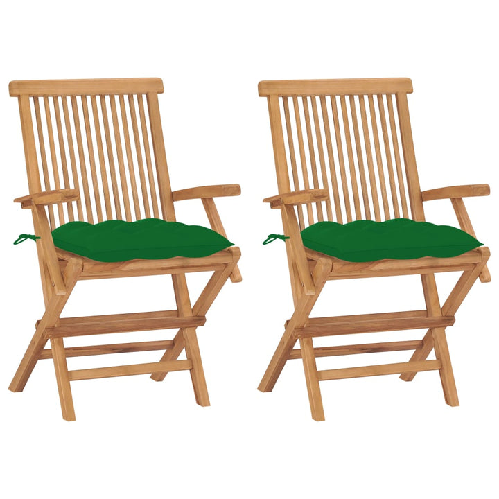 Hopfällbara Stolar Med A Dynor 2 St Massiv Teak