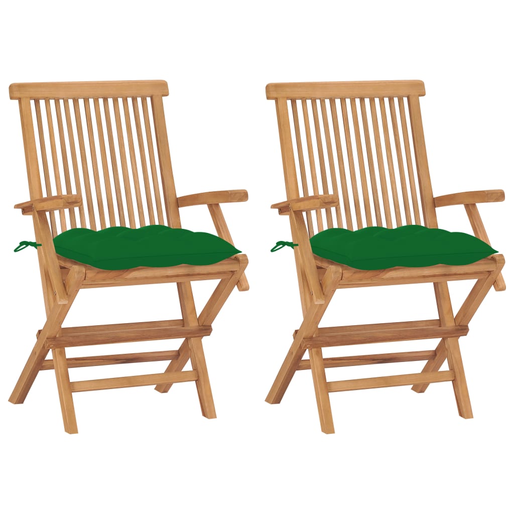 Hopfällbara Stolar Med A Dynor 2 St Massiv Teak