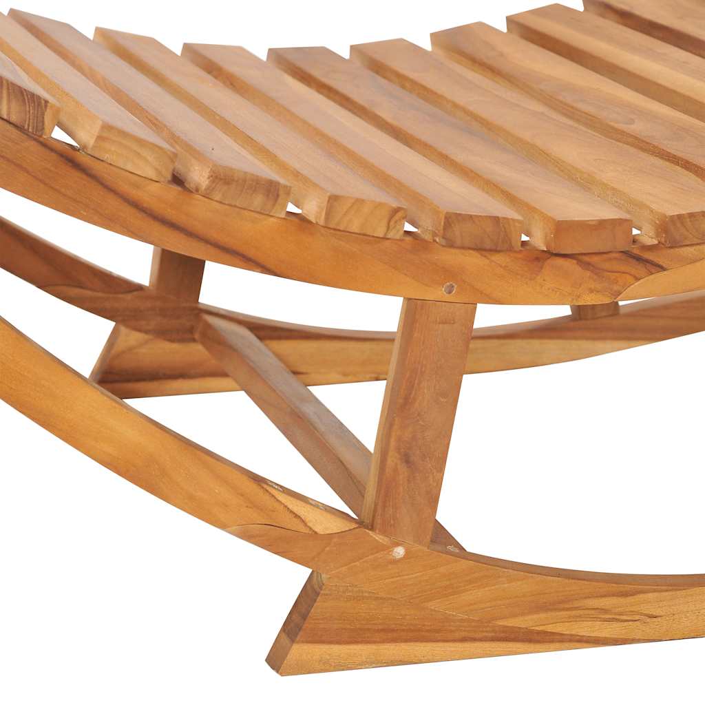 Vidax Solsäng Med Dyna Gungdesign Massiv Teak