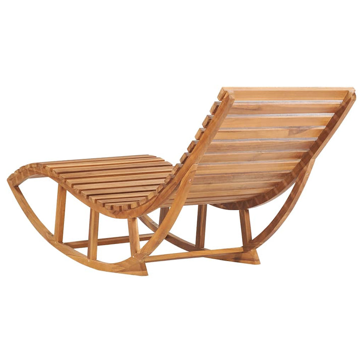 Vidax Solsäng Med Dyna Gungdesign Massiv Teak