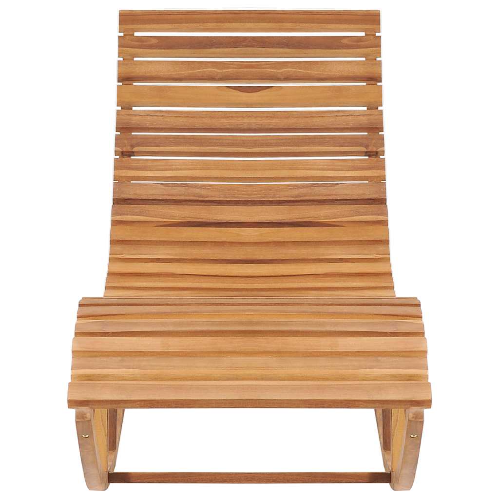 Vidax Solsäng Med Dyna Gungdesign Massiv Teak