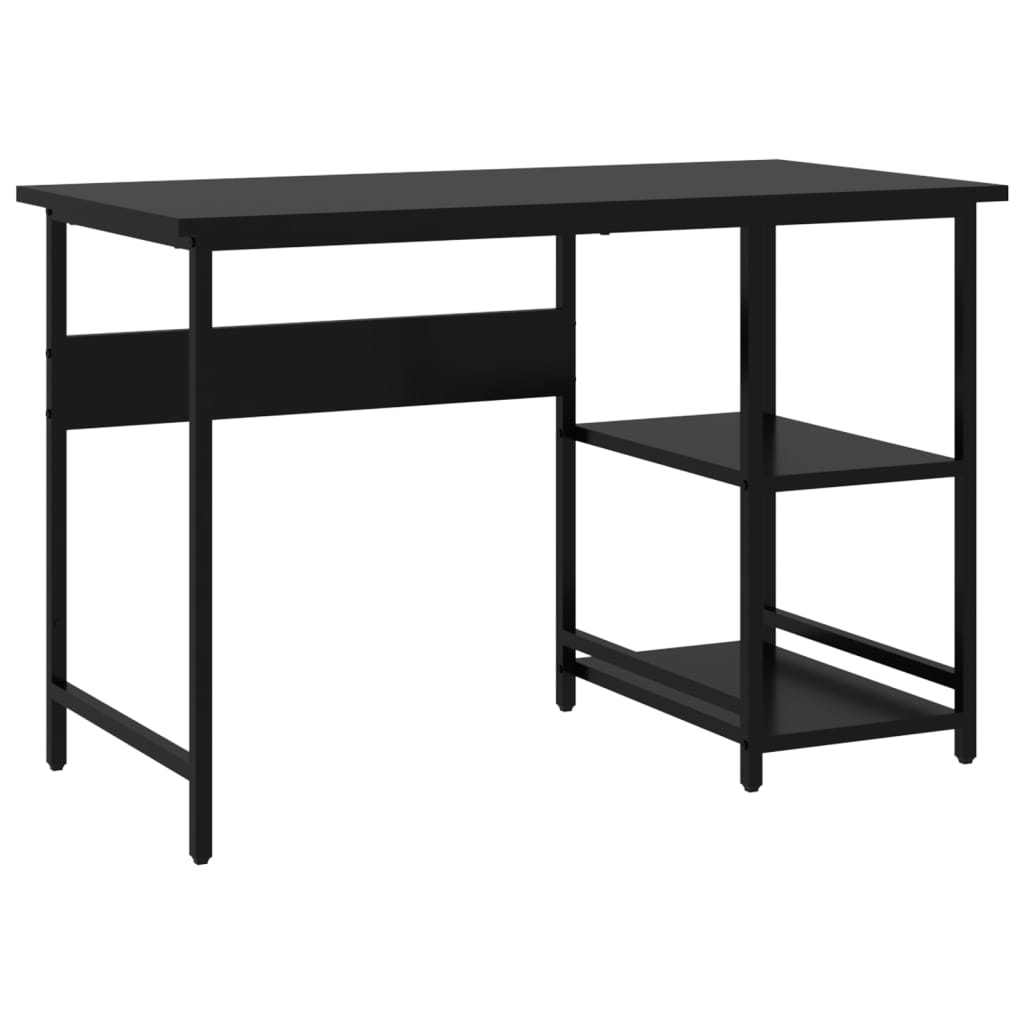 Datorbord 105X50X72 Cm Mdf Och Metall