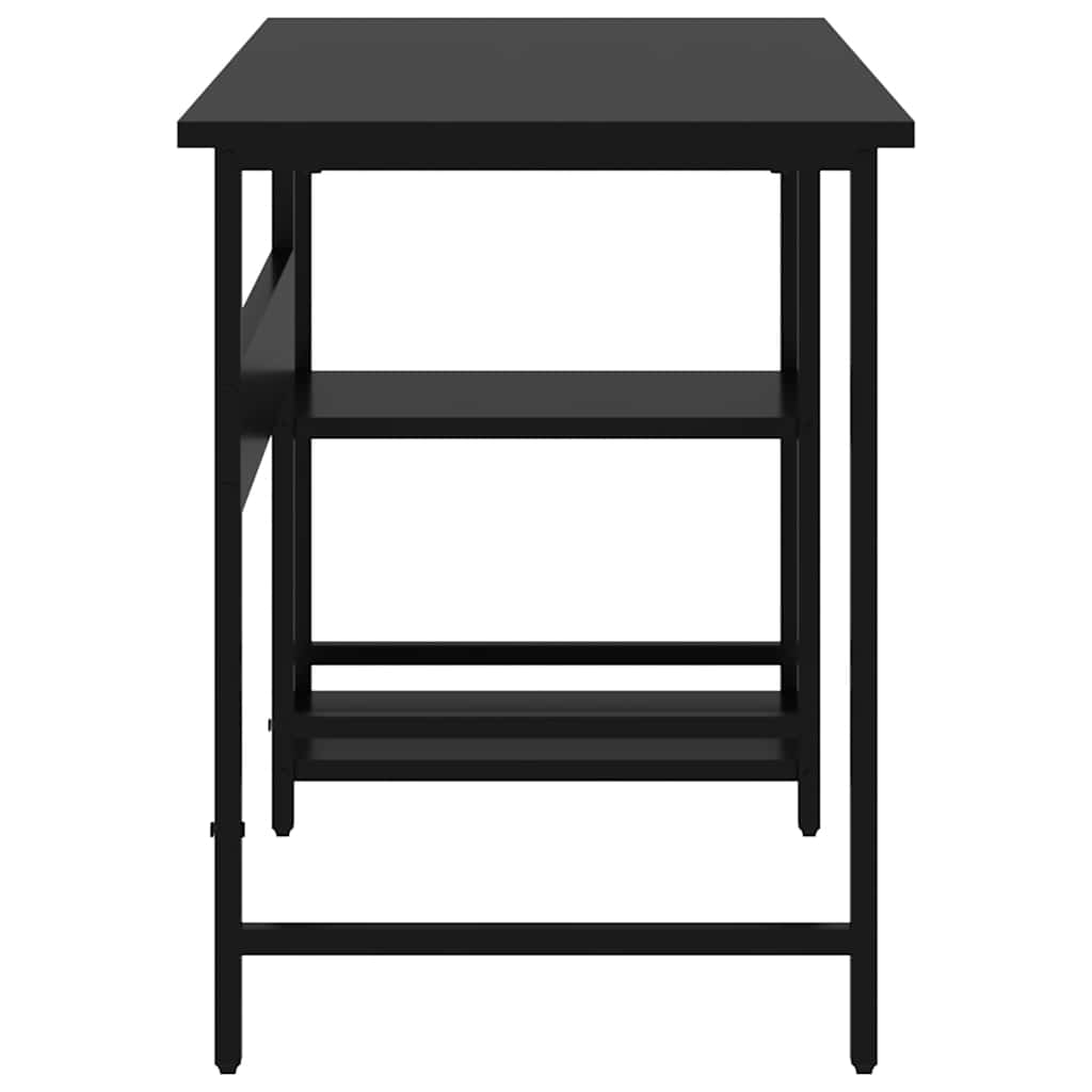 Datorbord 105X50X72 Cm Mdf Och Metall
