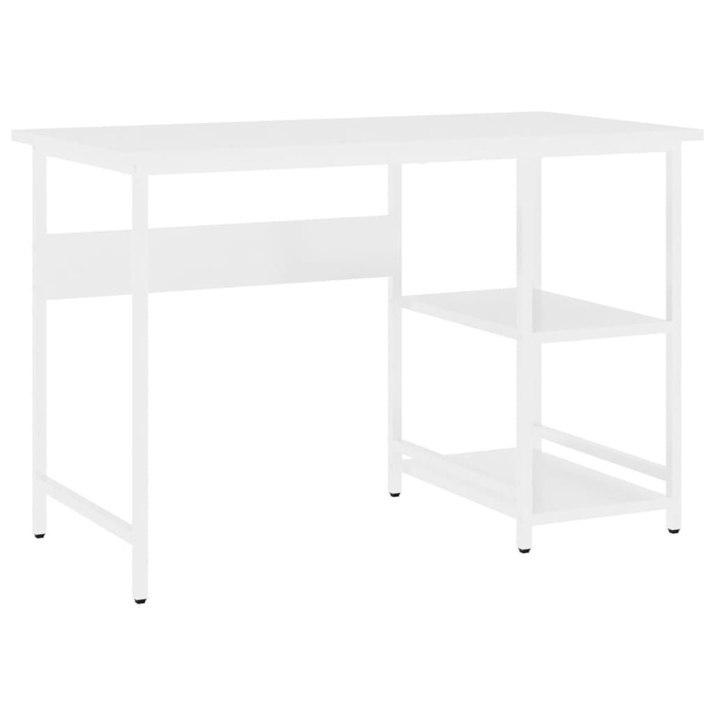 Datorbord 105X50X72 Cm Mdf Och Metall