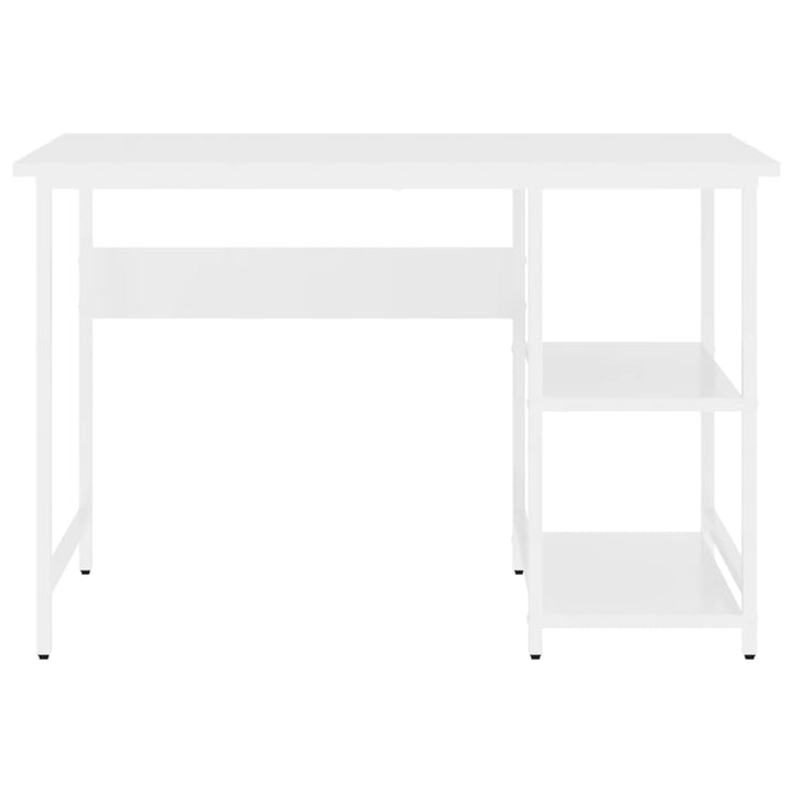 Datorbord 105X50X72 Cm Mdf Och Metall