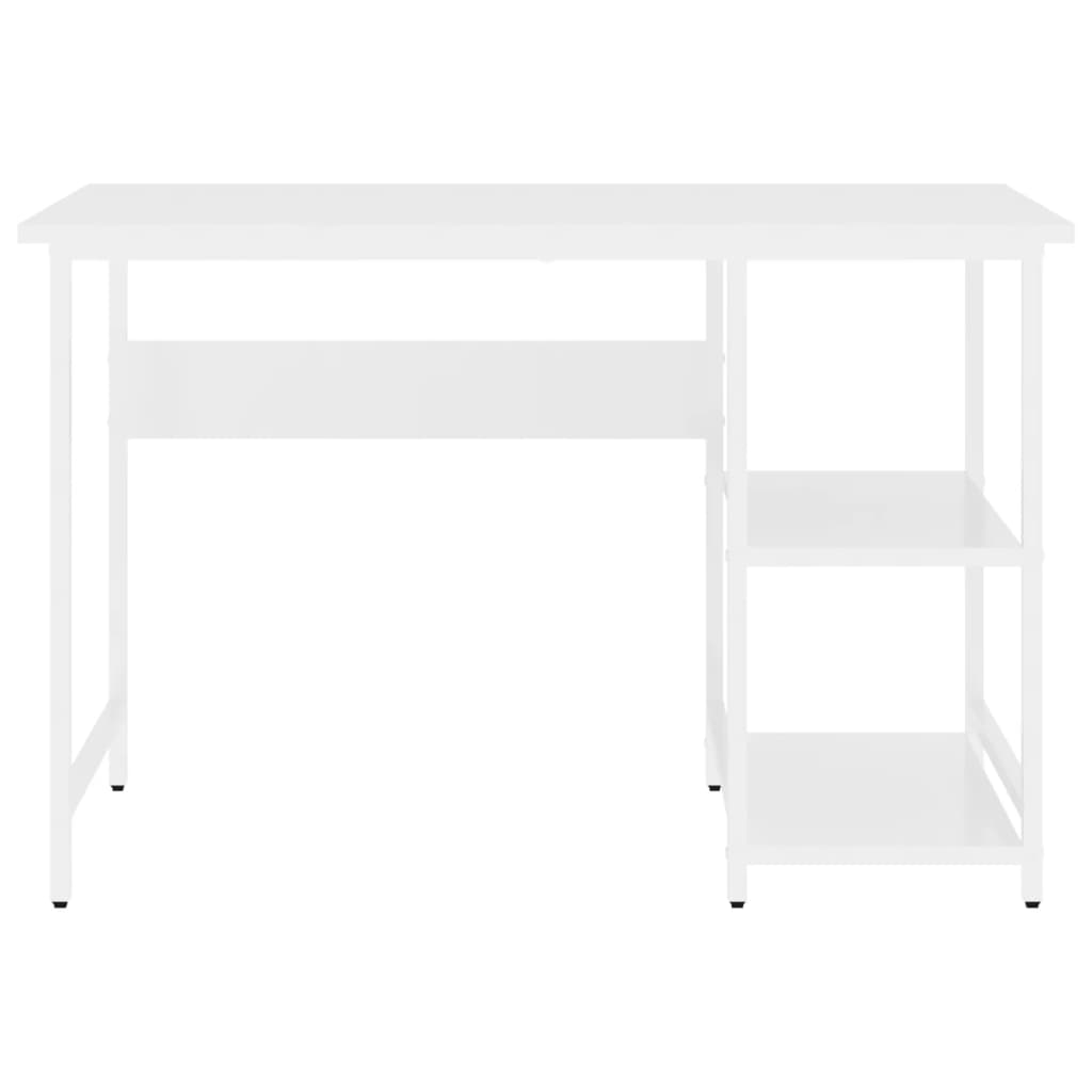 Datorbord 105X50X72 Cm Mdf Och Metall
