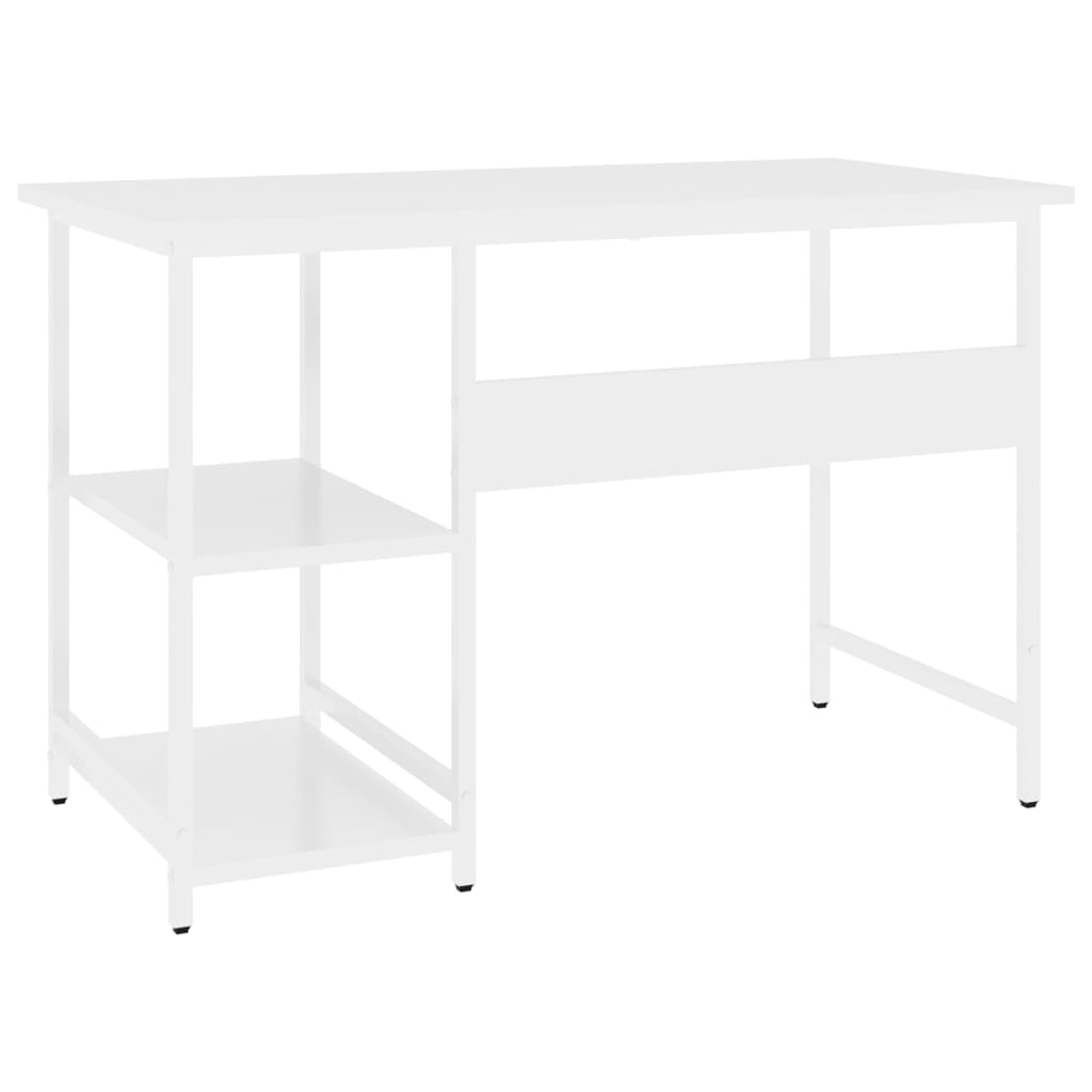 Datorbord 105X50X72 Cm Mdf Och Metall