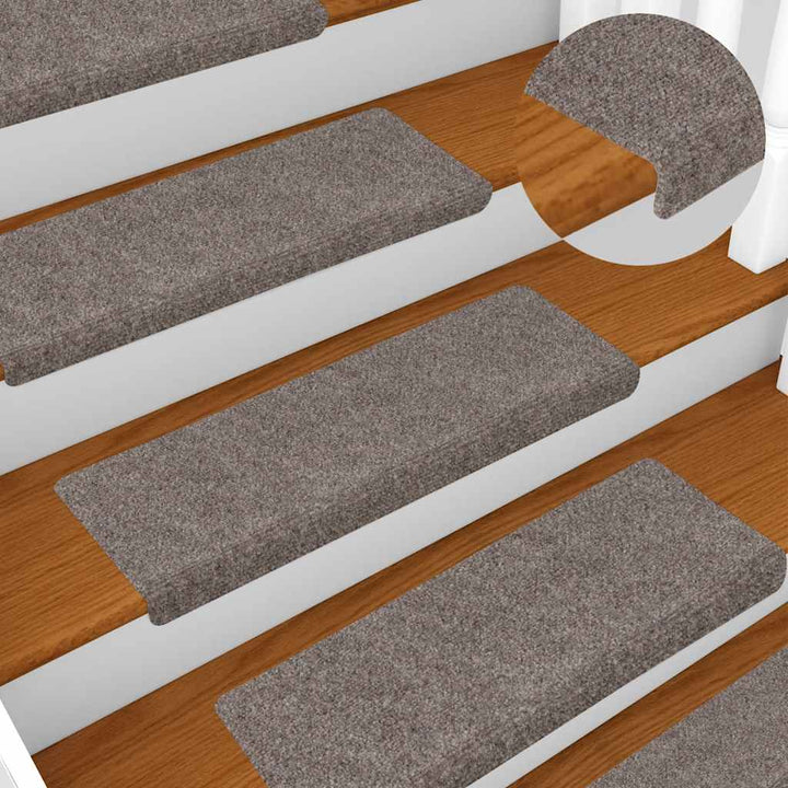 Trappmattor Självhäftande 20 St 65X21X4 Cm Rektangulär Kant
