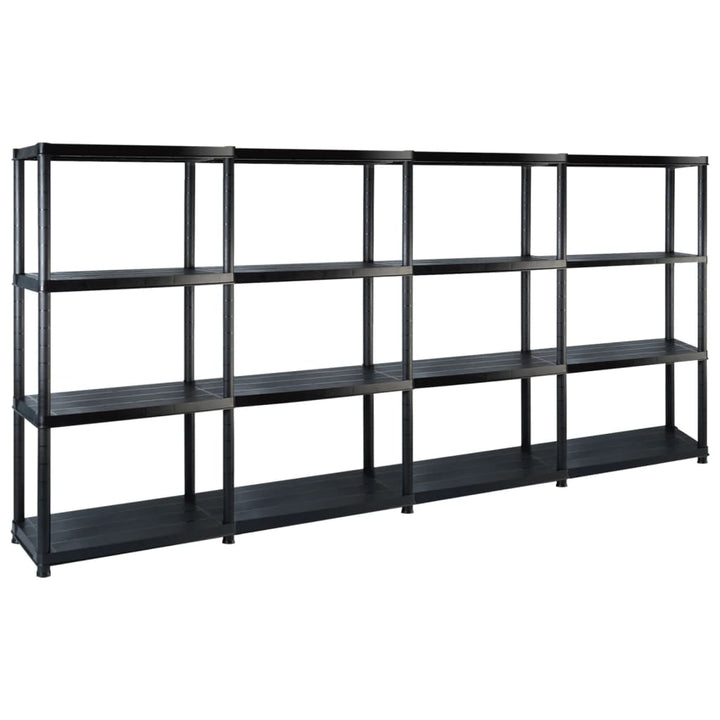 Förvaringshylla 5 Hyllor Svart 93,5X45,5X194,5 Cm Pp