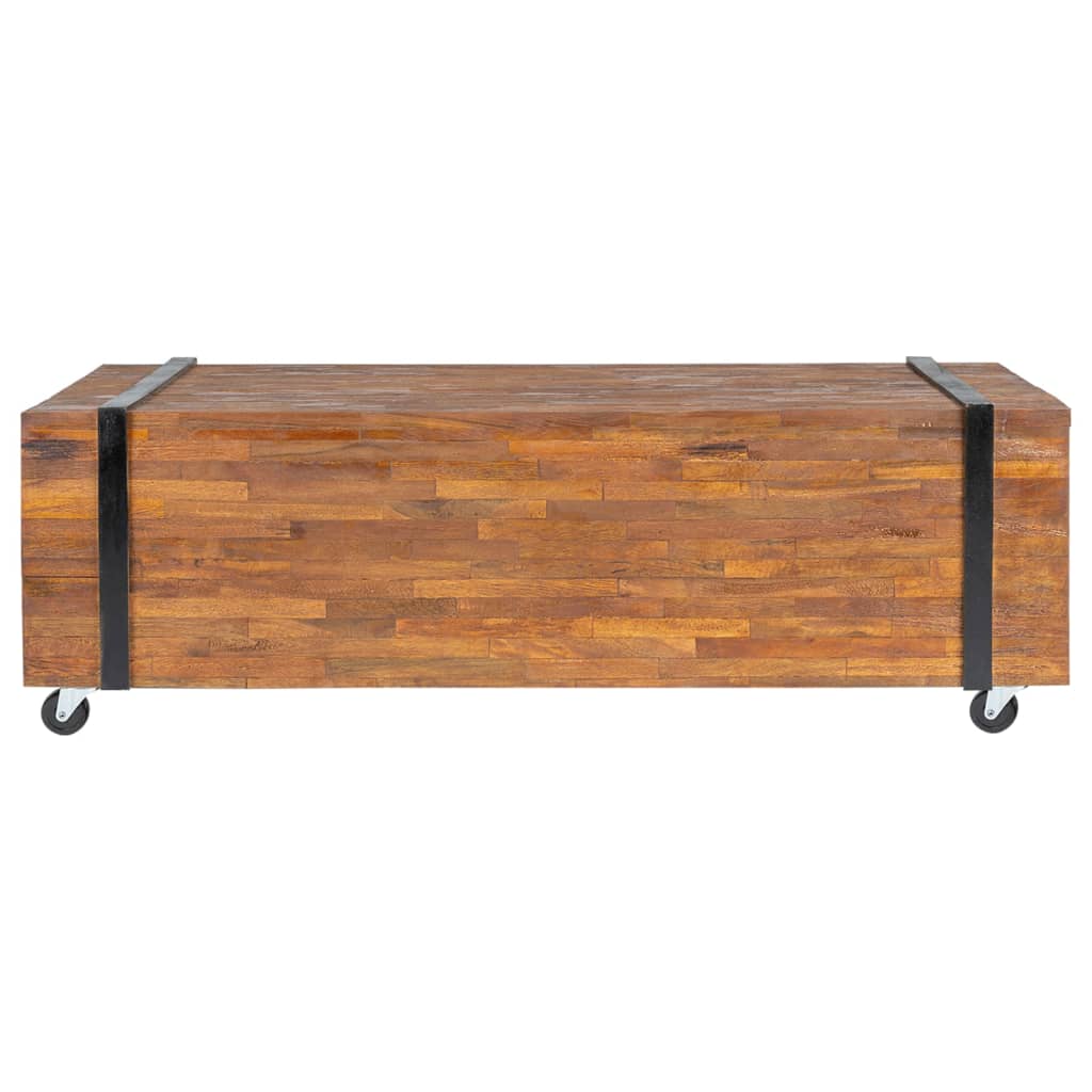 Soffbord 110X45X38 Cm Massiv Teak