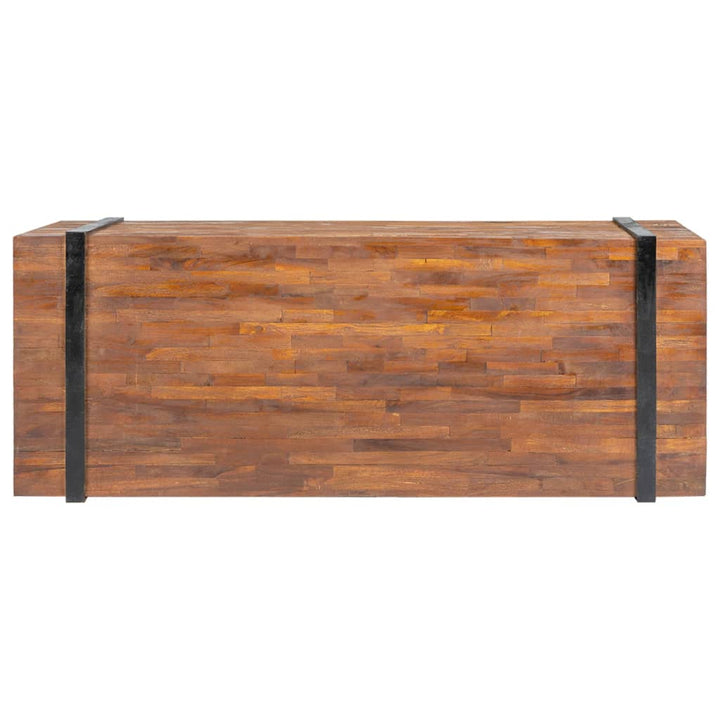 Soffbord 110X45X38 Cm Massiv Teak