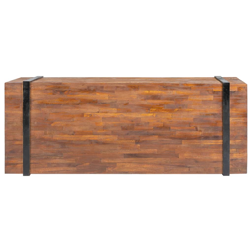 Soffbord 110X45X38 Cm Massiv Teak