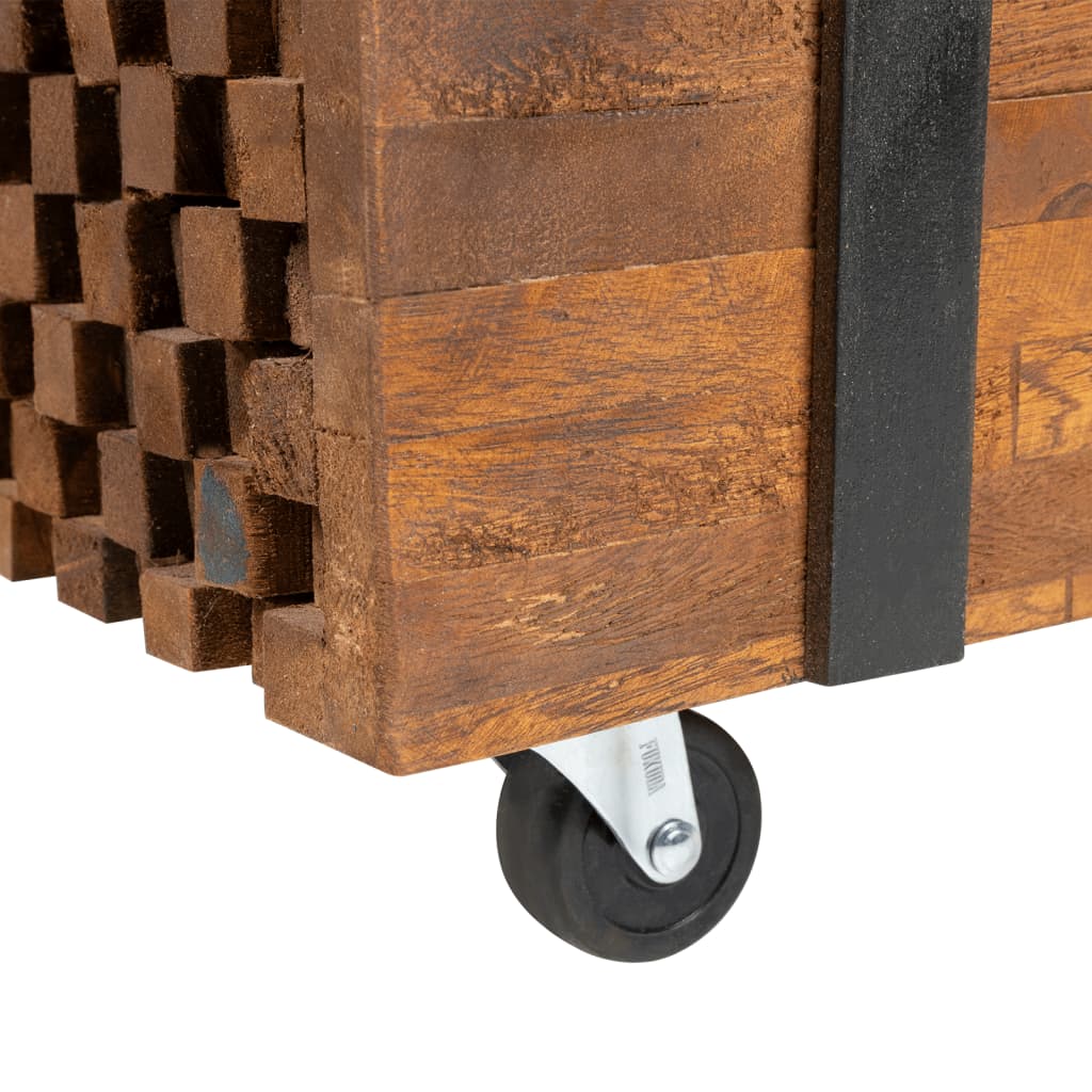 Soffbord 110X45X38 Cm Massiv Teak