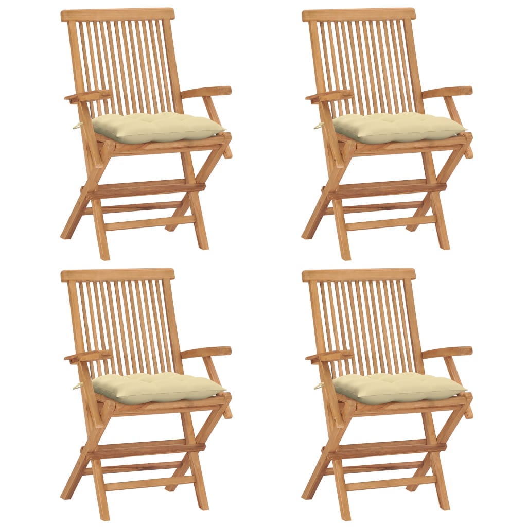 Hopfällbara Stolar Med A Dynor 2 St Massiv Teak