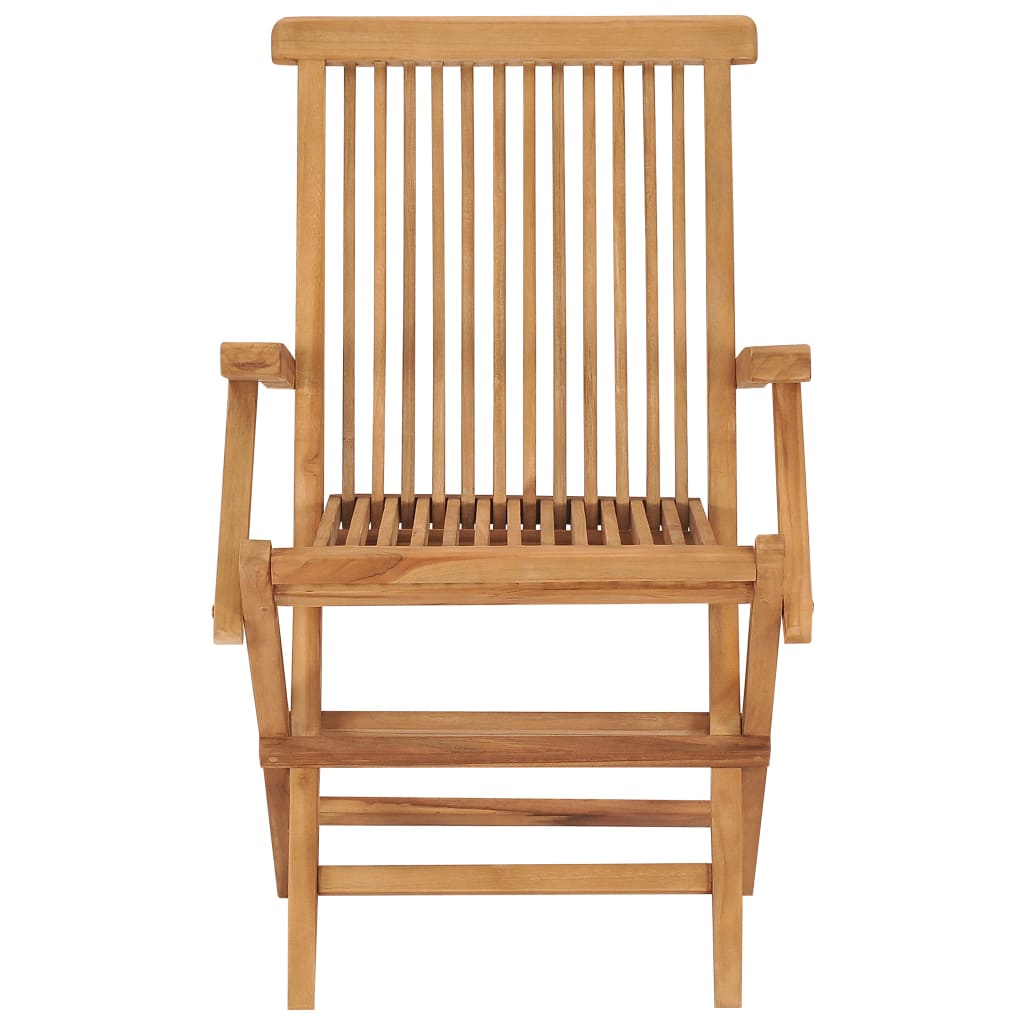 Trädgårdsstolar Med A Dynor 4 St Massiv Teak
