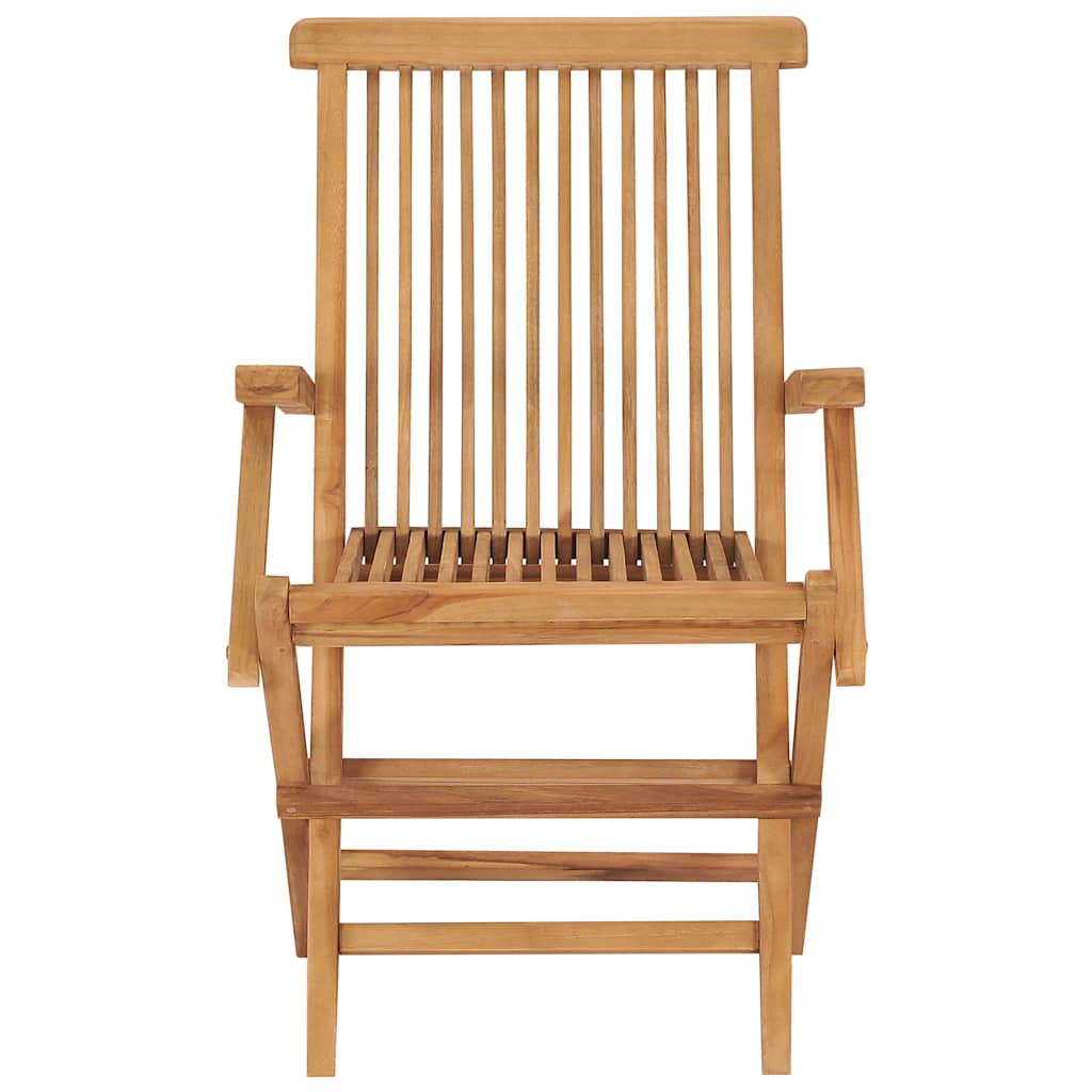 Trädgårdsstolar Med A Dynor 4 St Massiv Teak