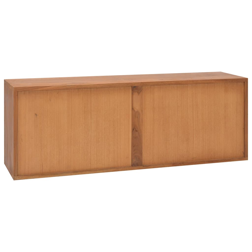 Tv-Bänk 110X30X40 Cm Massiv Teak