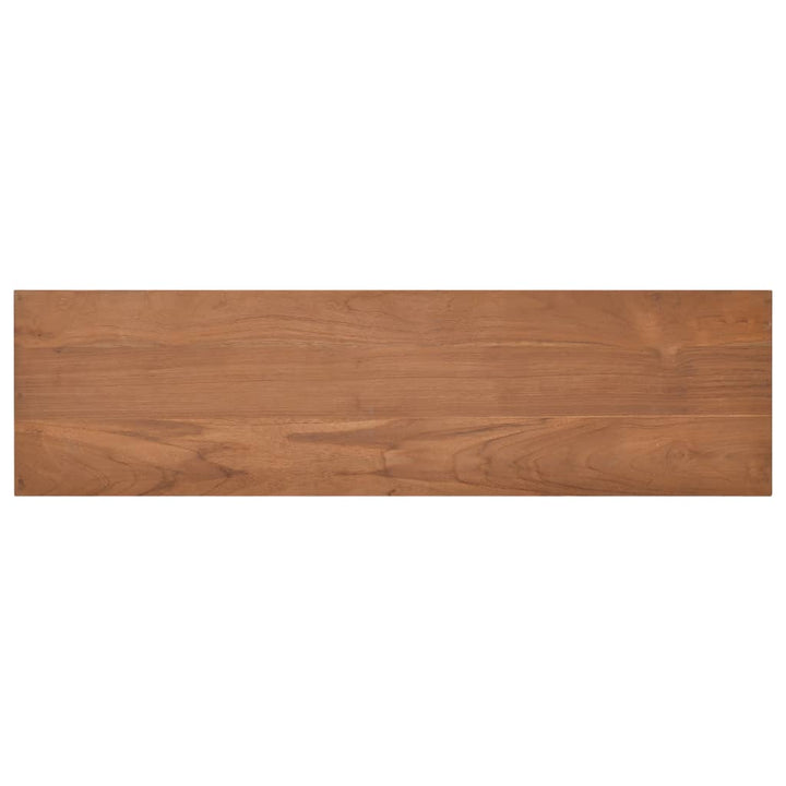 Tv-Bänk 110X30X40 Cm Massiv Teak