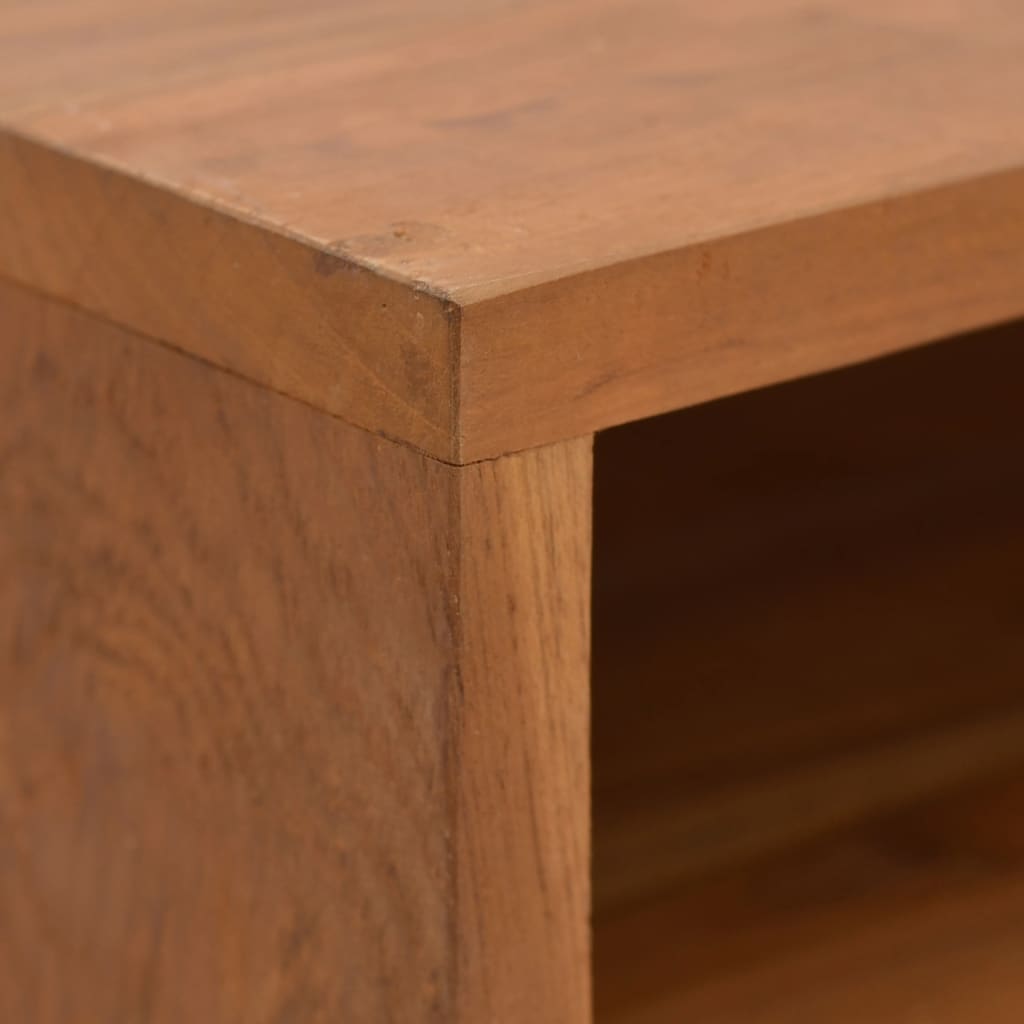 Tv-Bänk 110X30X40 Cm Massiv Teak