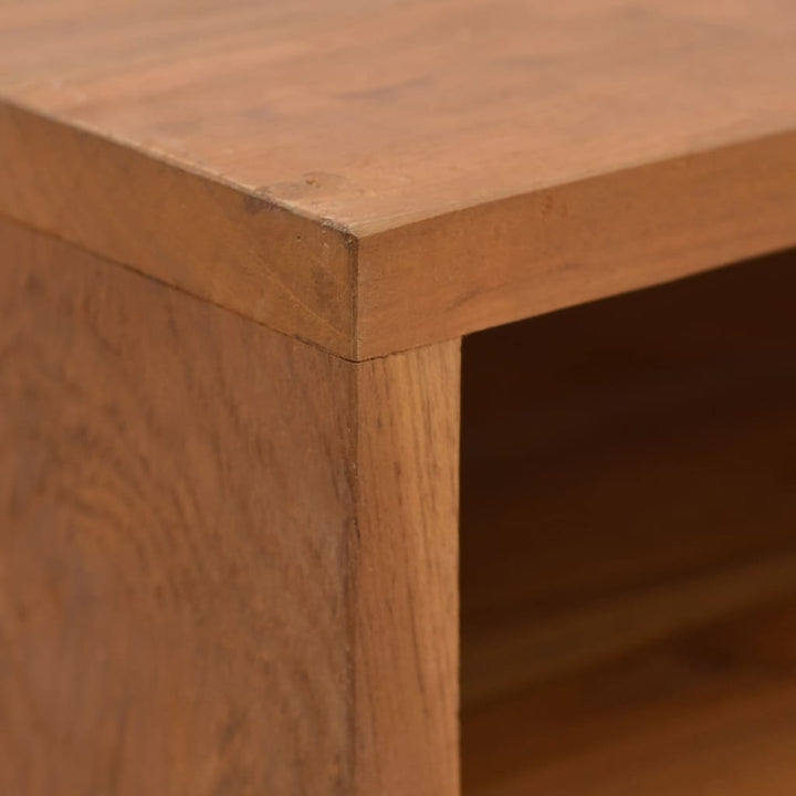 Tv-Bänk 110X30X40 Cm Massiv Teak