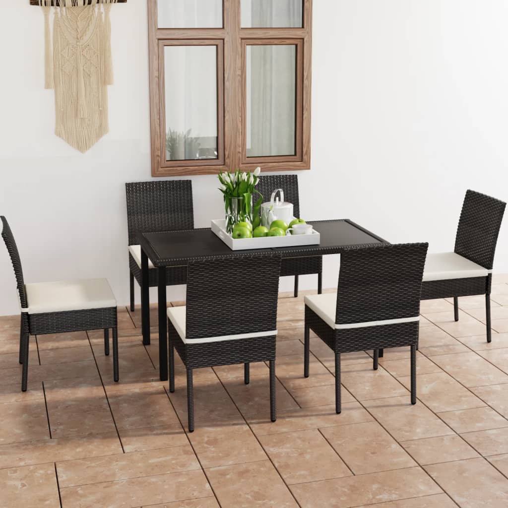 Matgrupp För Trädgården 5 Delar Konstrotting